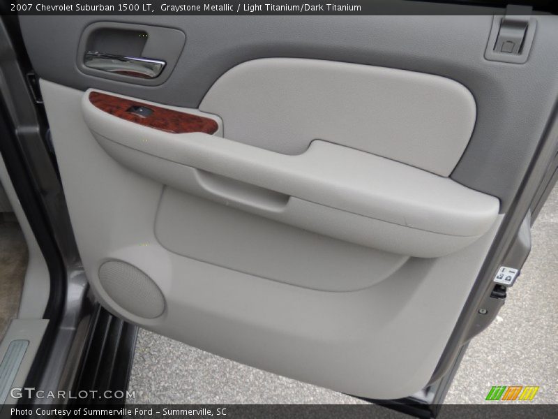 Graystone Metallic / Light Titanium/Dark Titanium 2007 Chevrolet Suburban 1500 LT