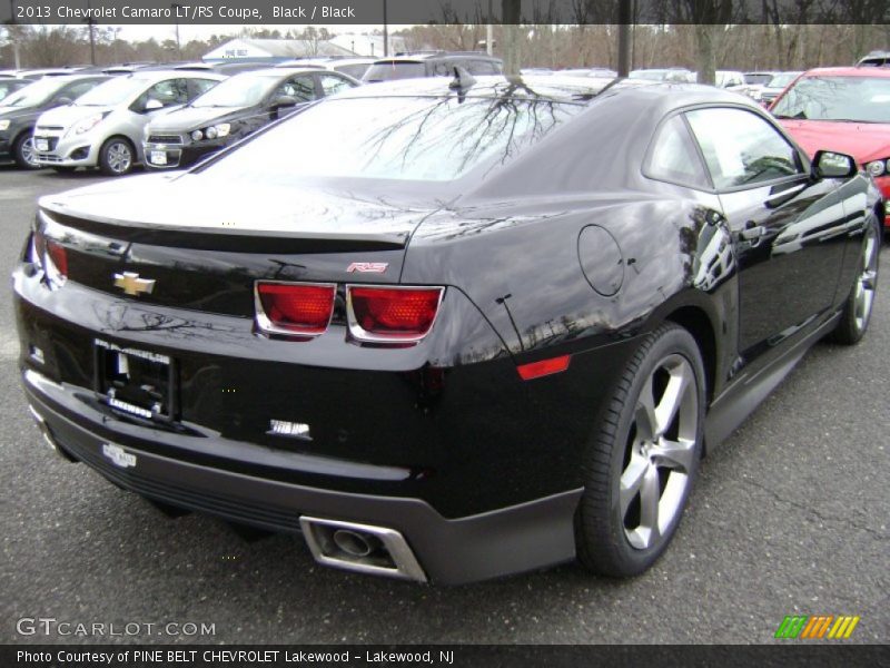 Black / Black 2013 Chevrolet Camaro LT/RS Coupe
