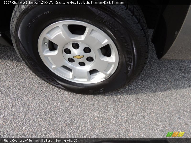 Graystone Metallic / Light Titanium/Dark Titanium 2007 Chevrolet Suburban 1500 LT