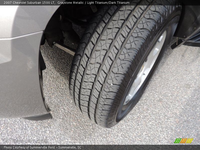 Graystone Metallic / Light Titanium/Dark Titanium 2007 Chevrolet Suburban 1500 LT