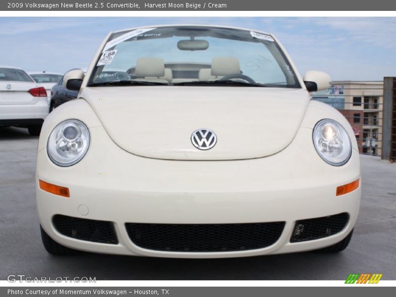 Harvest Moon Beige / Cream 2009 Volkswagen New Beetle 2.5 Convertible