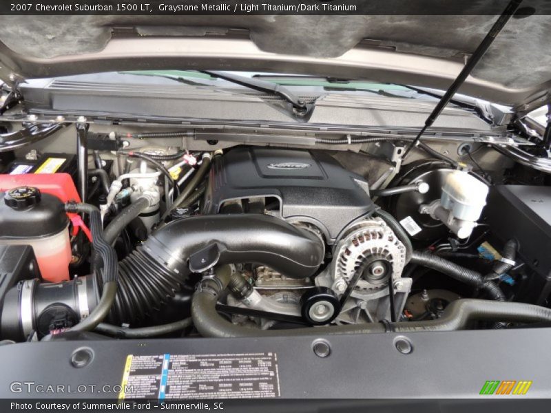 Graystone Metallic / Light Titanium/Dark Titanium 2007 Chevrolet Suburban 1500 LT