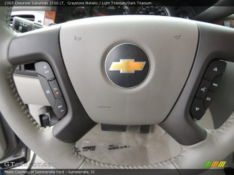 Graystone Metallic / Light Titanium/Dark Titanium 2007 Chevrolet Suburban 1500 LT