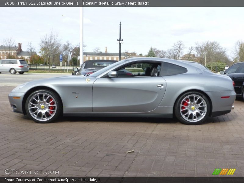  2008 612 Scaglietti One to One F1 Titanium (Metallic Gray)