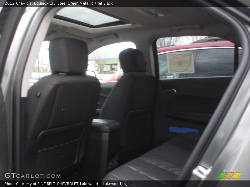 Steel Green Metallic / Jet Black 2013 Chevrolet Equinox LT