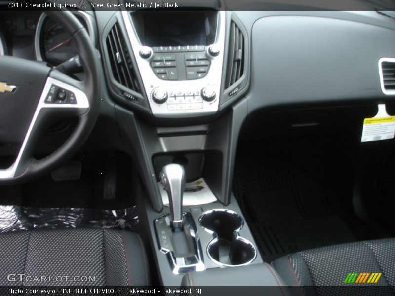 Steel Green Metallic / Jet Black 2013 Chevrolet Equinox LT