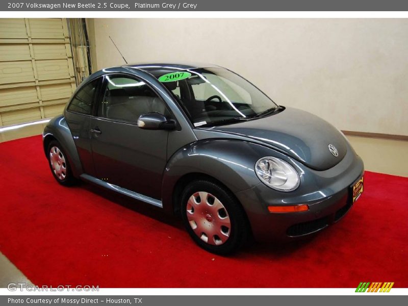 Platinum Grey / Grey 2007 Volkswagen New Beetle 2.5 Coupe