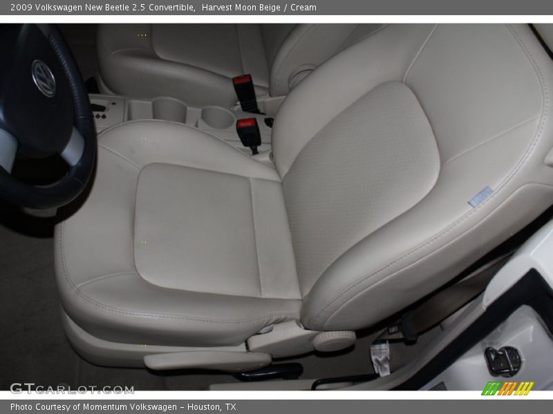 Harvest Moon Beige / Cream 2009 Volkswagen New Beetle 2.5 Convertible