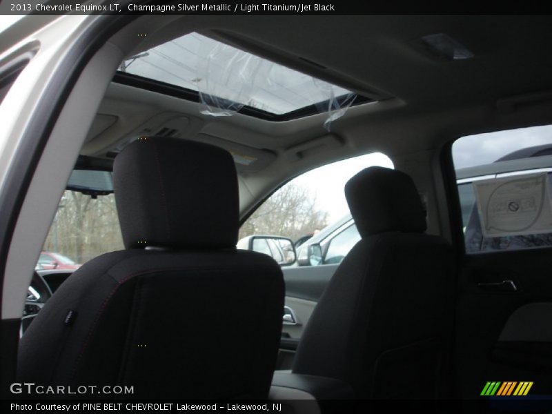 Champagne Silver Metallic / Light Titanium/Jet Black 2013 Chevrolet Equinox LT