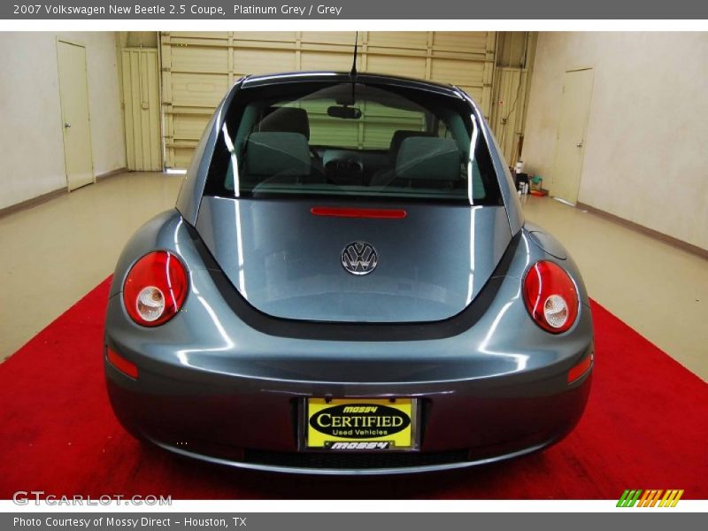 Platinum Grey / Grey 2007 Volkswagen New Beetle 2.5 Coupe