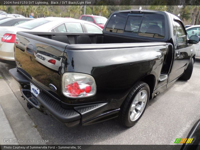 Black / SVT Black/Light Flint 2004 Ford F150 SVT Lightning