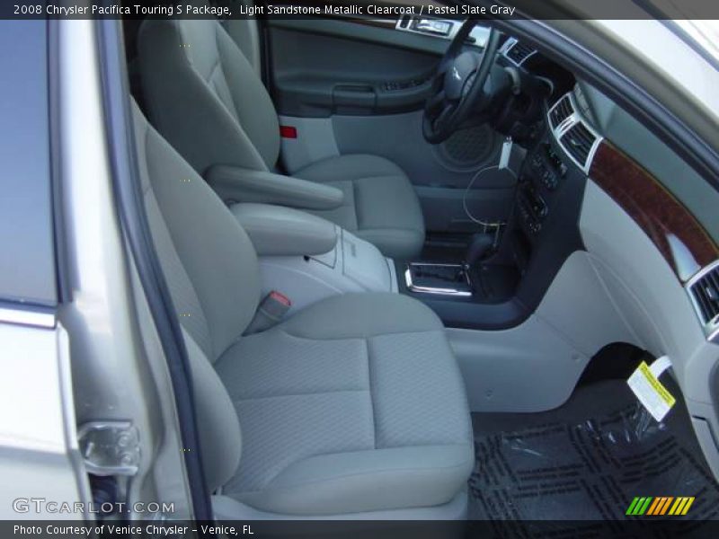 Light Sandstone Metallic Clearcoat / Pastel Slate Gray 2008 Chrysler Pacifica Touring S Package