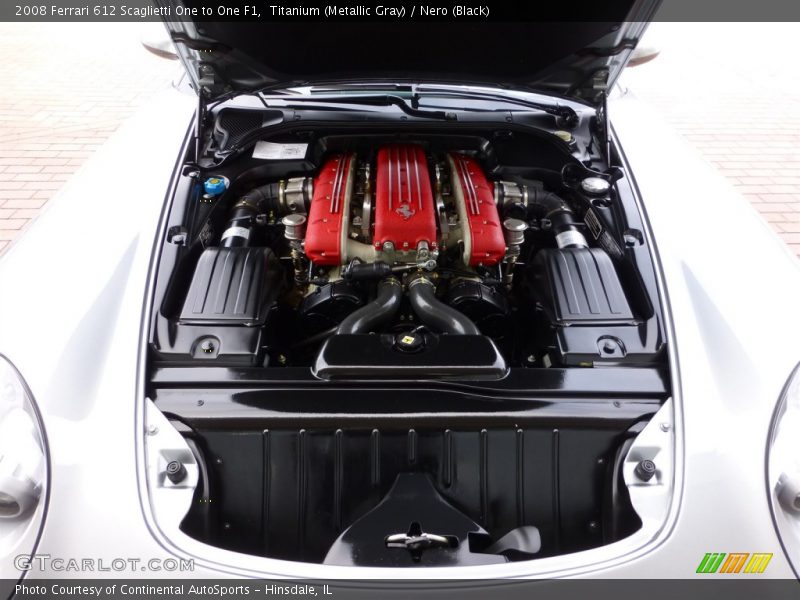  2008 612 Scaglietti One to One F1 Engine - 5.7 Liter DOHC 48-Valve V12
