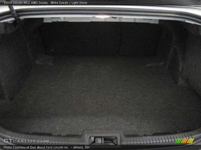 White Suede / Light Stone 2009 Lincoln MKZ AWD Sedan