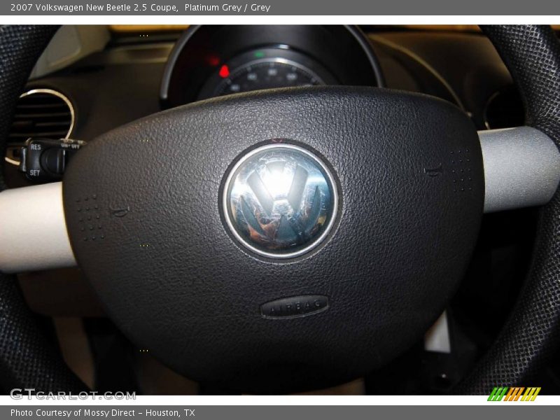 Platinum Grey / Grey 2007 Volkswagen New Beetle 2.5 Coupe