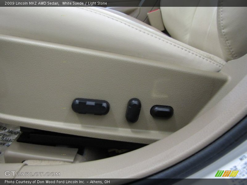 White Suede / Light Stone 2009 Lincoln MKZ AWD Sedan