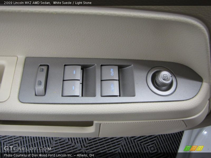 White Suede / Light Stone 2009 Lincoln MKZ AWD Sedan