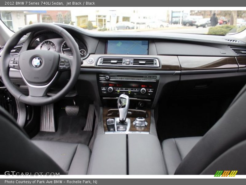 Jet Black / Black 2012 BMW 7 Series 740Li Sedan
