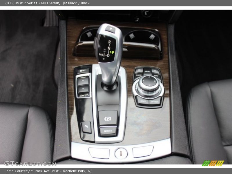 Jet Black / Black 2012 BMW 7 Series 740Li Sedan