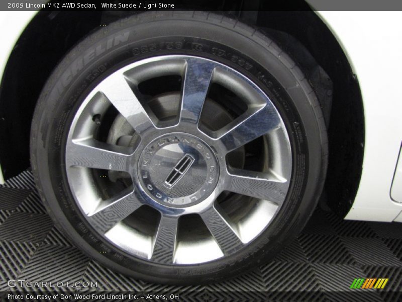White Suede / Light Stone 2009 Lincoln MKZ AWD Sedan
