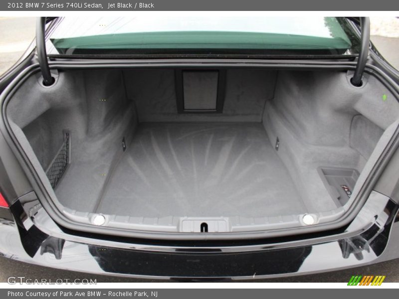 Jet Black / Black 2012 BMW 7 Series 740Li Sedan