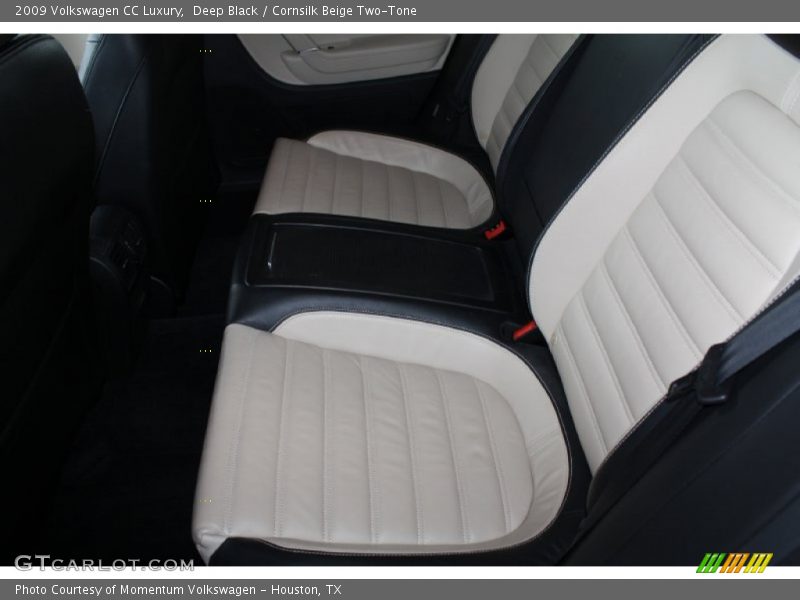 Deep Black / Cornsilk Beige Two-Tone 2009 Volkswagen CC Luxury