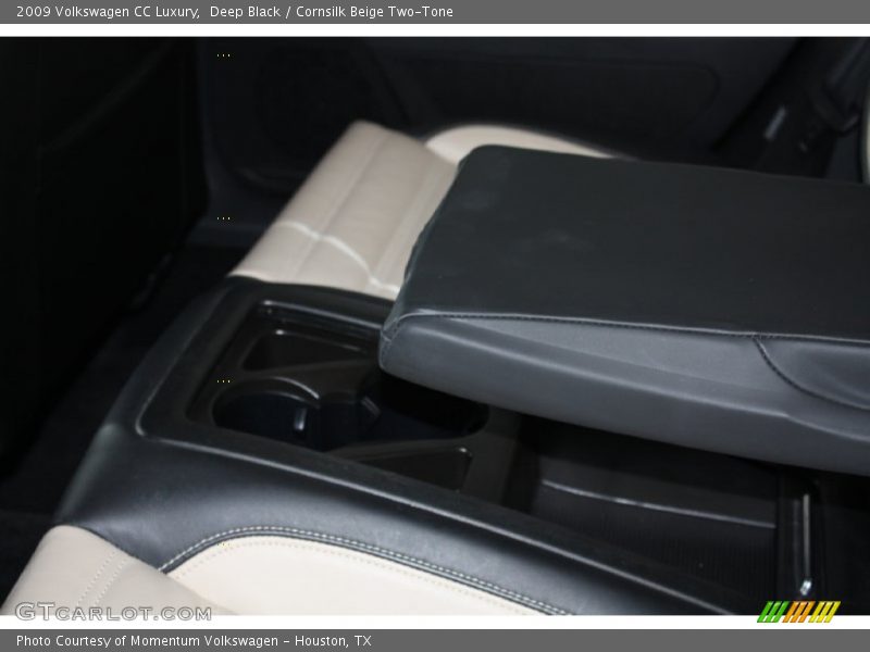 Deep Black / Cornsilk Beige Two-Tone 2009 Volkswagen CC Luxury