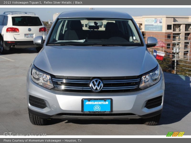 Reflex Silver Metallic / Black 2013 Volkswagen Tiguan S
