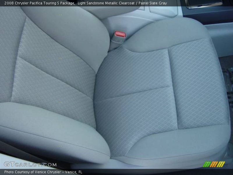 Light Sandstone Metallic Clearcoat / Pastel Slate Gray 2008 Chrysler Pacifica Touring S Package