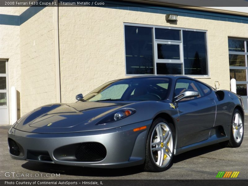 Front 3/4 View of 2008 F430 Coupe F1