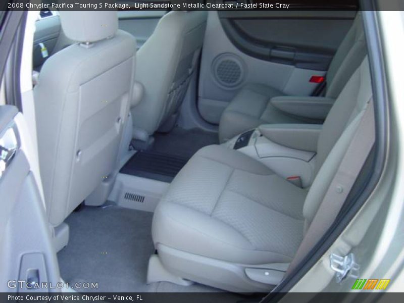 Light Sandstone Metallic Clearcoat / Pastel Slate Gray 2008 Chrysler Pacifica Touring S Package