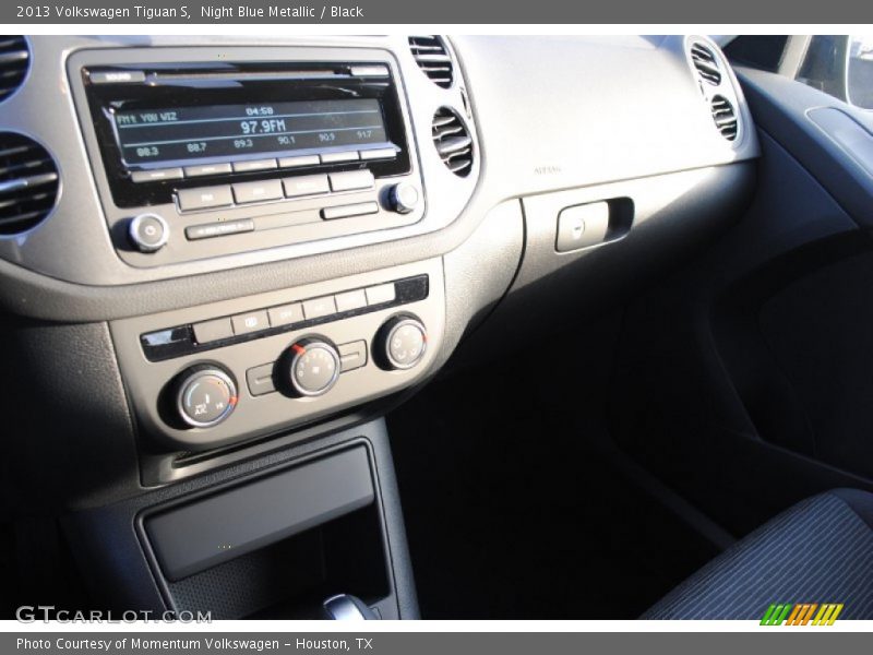Night Blue Metallic / Black 2013 Volkswagen Tiguan S