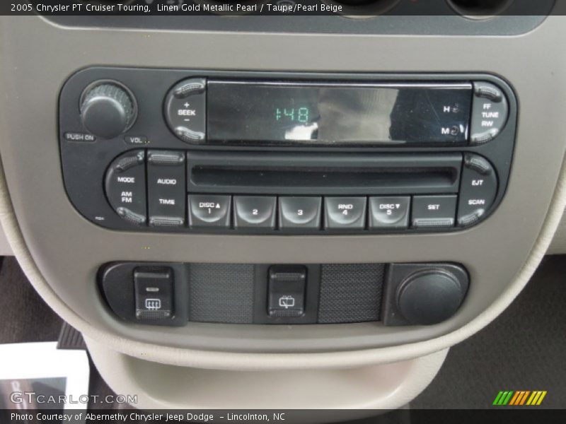 Controls of 2005 PT Cruiser Touring