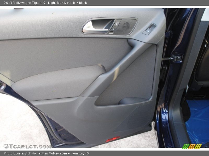 Night Blue Metallic / Black 2013 Volkswagen Tiguan S