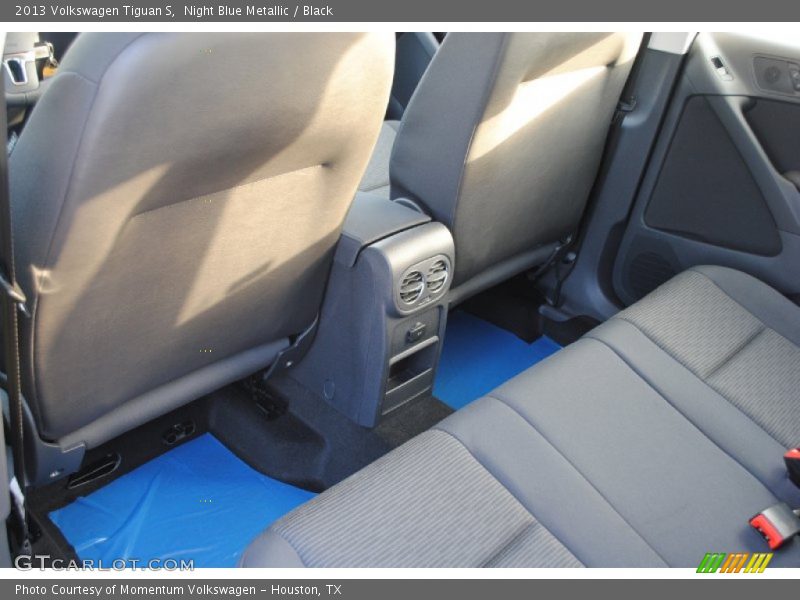 Night Blue Metallic / Black 2013 Volkswagen Tiguan S