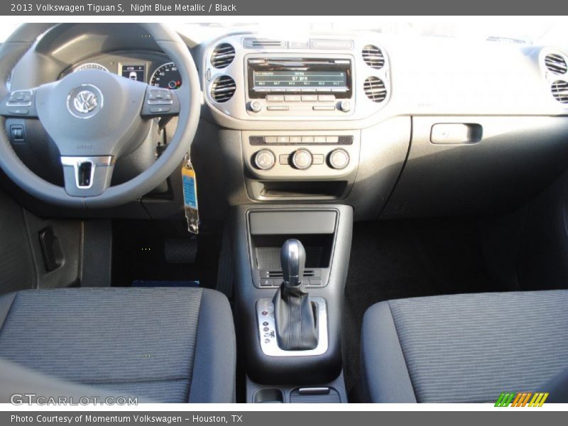 Night Blue Metallic / Black 2013 Volkswagen Tiguan S