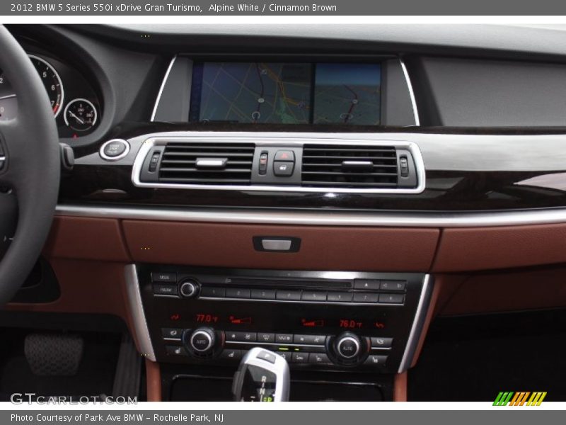 Controls of 2012 5 Series 550i xDrive Gran Turismo