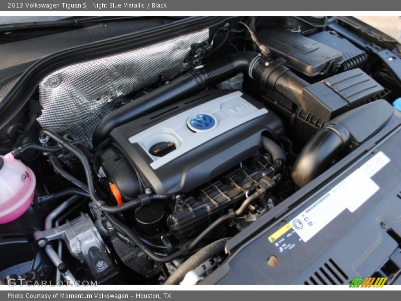 Night Blue Metallic / Black 2013 Volkswagen Tiguan S