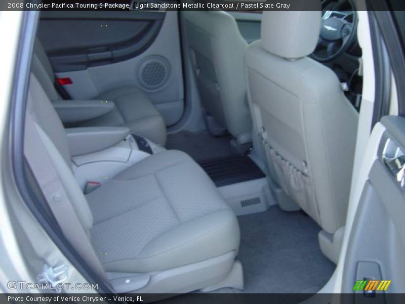 Light Sandstone Metallic Clearcoat / Pastel Slate Gray 2008 Chrysler Pacifica Touring S Package