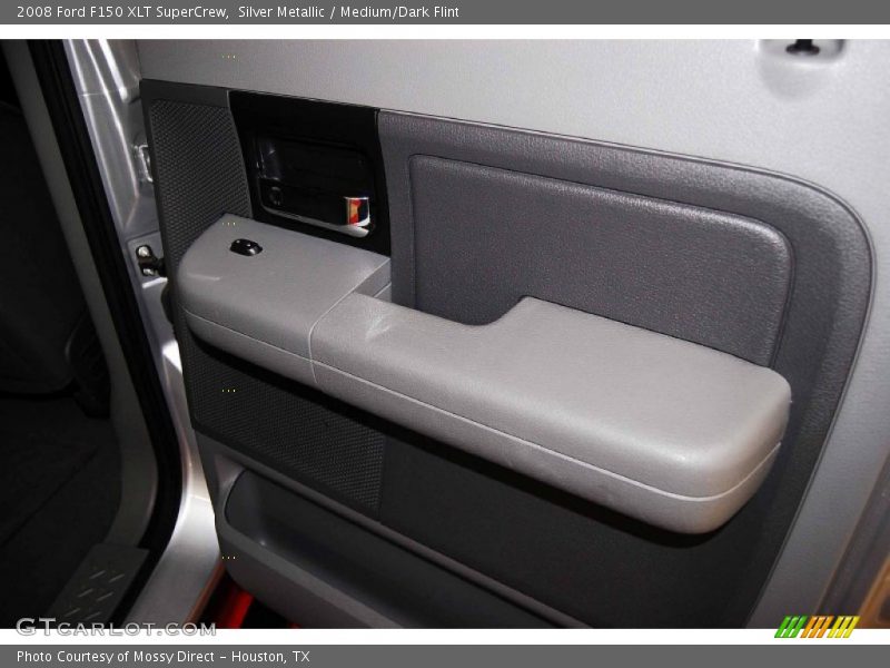 Silver Metallic / Medium/Dark Flint 2008 Ford F150 XLT SuperCrew