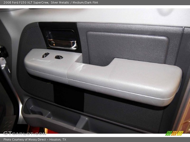 Silver Metallic / Medium/Dark Flint 2008 Ford F150 XLT SuperCrew