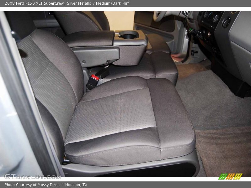 Silver Metallic / Medium/Dark Flint 2008 Ford F150 XLT SuperCrew