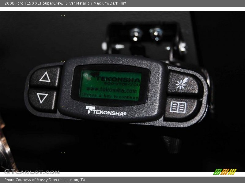 Silver Metallic / Medium/Dark Flint 2008 Ford F150 XLT SuperCrew