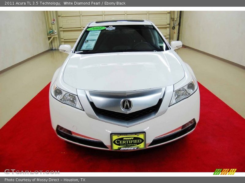 White Diamond Pearl / Ebony Black 2011 Acura TL 3.5 Technology