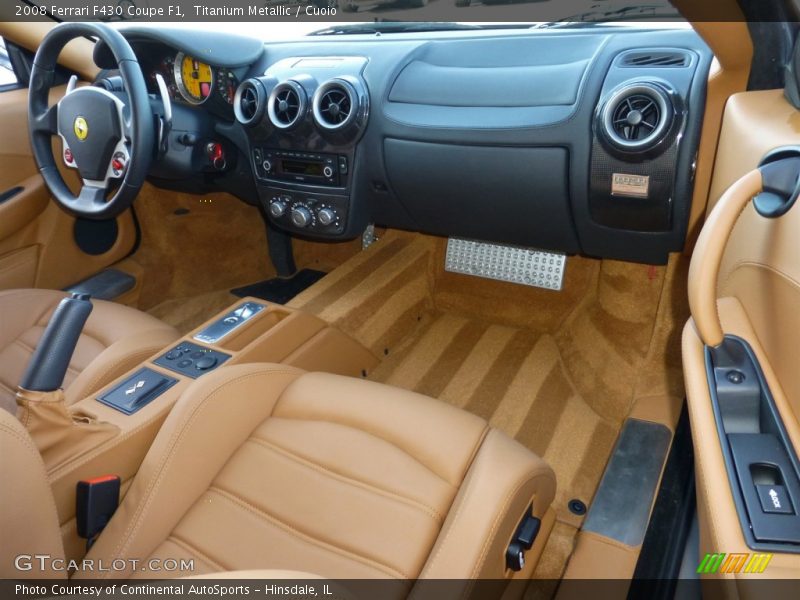 Dashboard of 2008 F430 Coupe F1