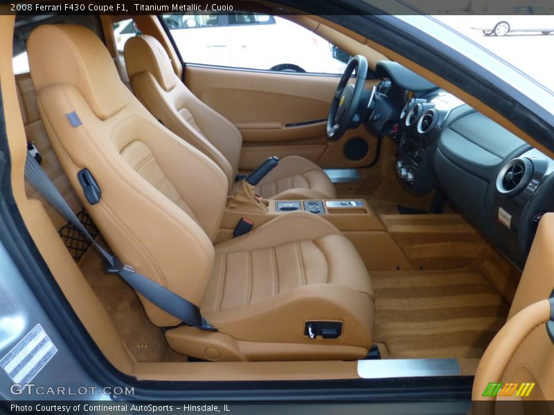  2008 F430 Coupe F1 Cuoio Interior