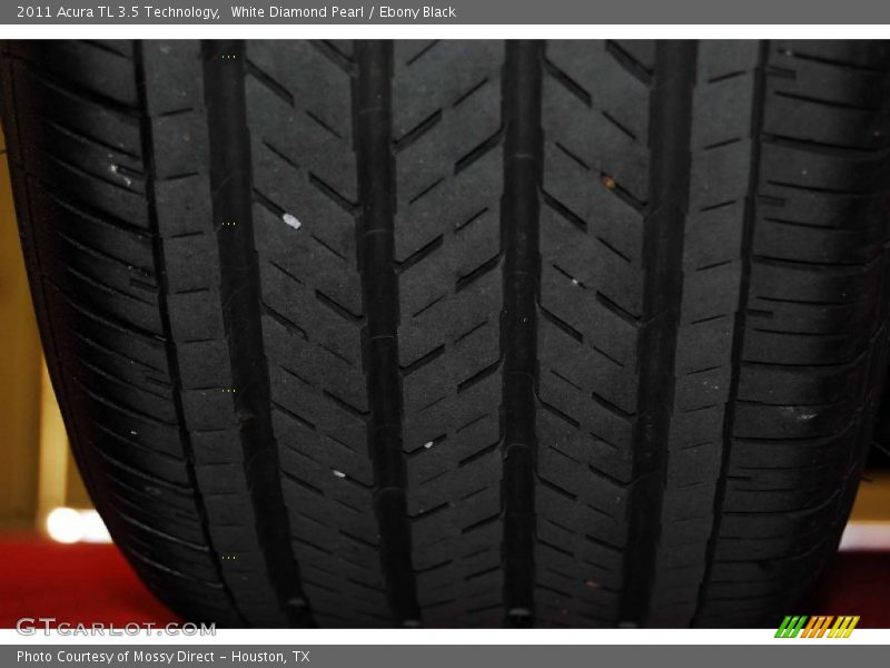White Diamond Pearl / Ebony Black 2011 Acura TL 3.5 Technology