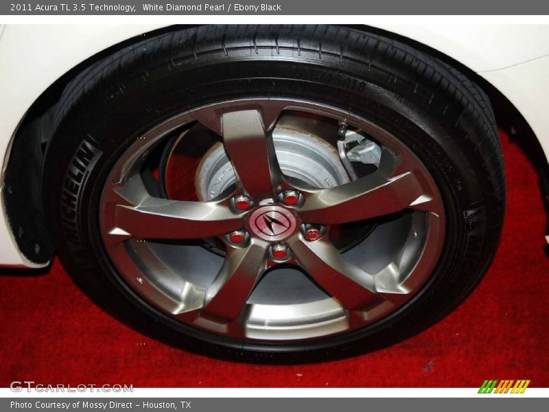 White Diamond Pearl / Ebony Black 2011 Acura TL 3.5 Technology