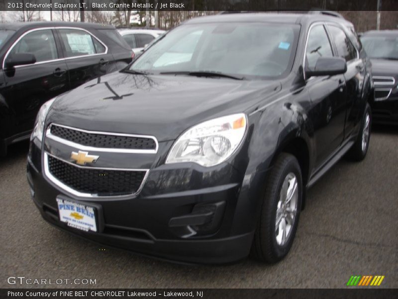 Black Granite Metallic / Jet Black 2013 Chevrolet Equinox LT