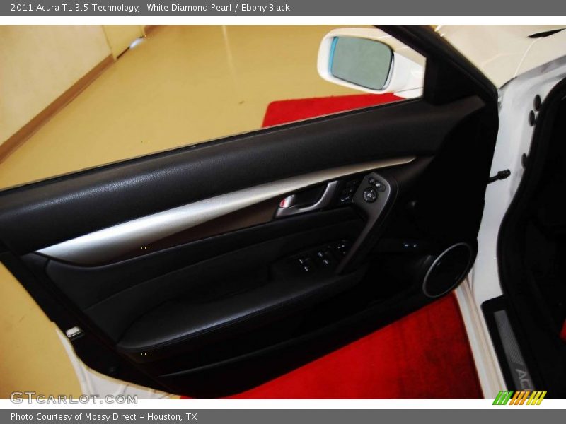 White Diamond Pearl / Ebony Black 2011 Acura TL 3.5 Technology